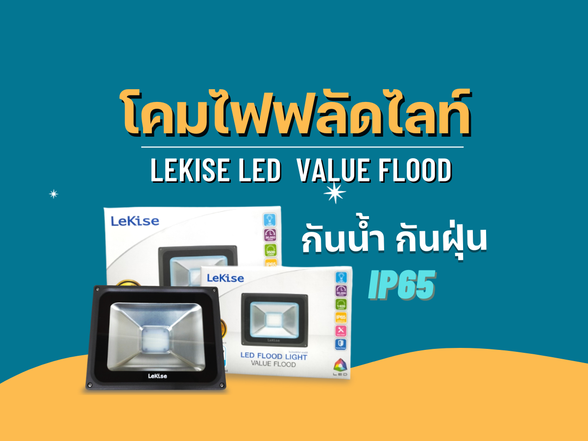 โคมไฟฟลัดไลท์ LED Value Flood